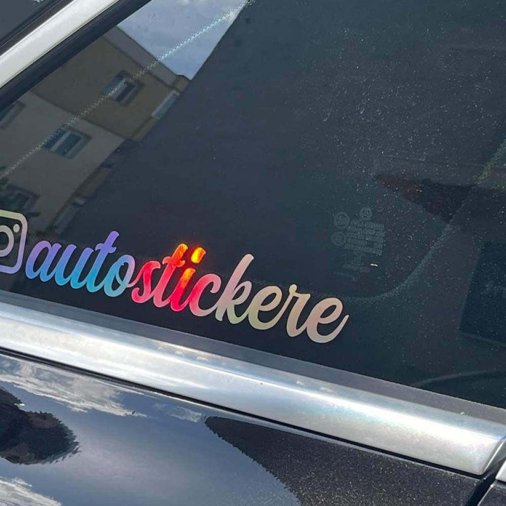 Stickere Instagramautocolant premium
